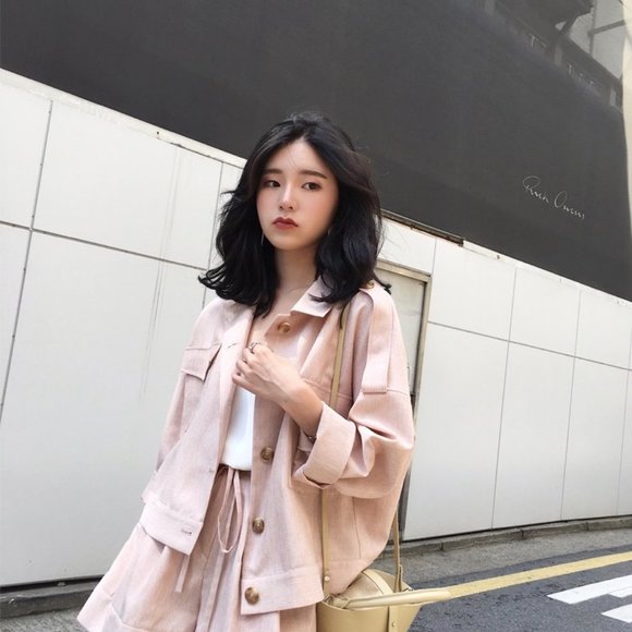 Summer Jacket and Shorts Set - Picture 2 of 7